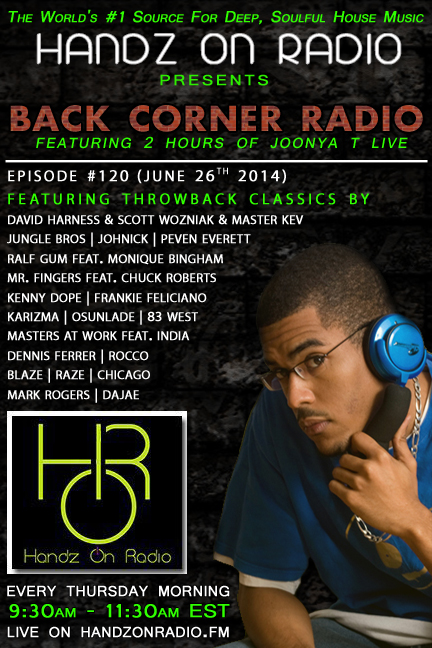 BACK CORNER RADIO [EPISODE #120] #TBT (JUNE 26. 2014) episode artwork