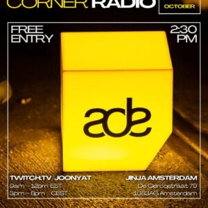 EVENT: BACK CORNER RADIO LIVE @ #ADE2026 [THURS. OCT. 22 2026]